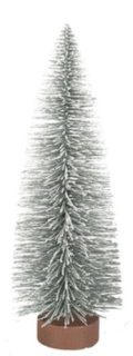 Vianočný stromček Oscar xl 35 x 12 cm strieborné naživo