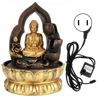 Buddha dekorácia, fontána Buddy trvala