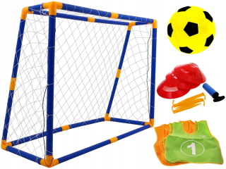 Futbalové príslušenstvo pre deti - Veľký futbalový gól športy pre deti loptu + doplnky