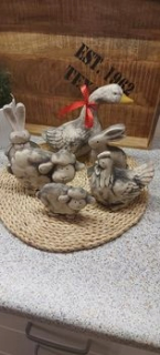 Dekoratívne figúrky Gąska Veľkonočné 3D jahňacie figuríny