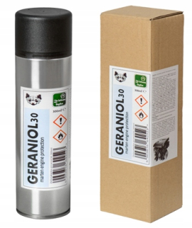 Geraniol Strong Marten sprej pre auto pre motor