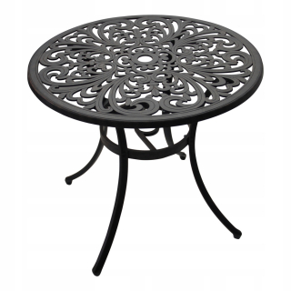 Záhradný stôl, stolík - Tabuľka pre 84 cm hnedý hradný salón s priemerom