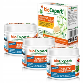 Prostriedok do žumpy, septiku - Bioexpert 3 x 12 ks tablety + super zadarmo