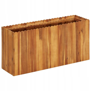 Záhradný box- Vidaxl vyvýšený záhradný hrniec, 100x30x50 cm,