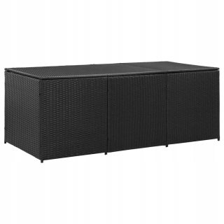 Záhradný box- Vidaxl Garden prevodovka z Poliratanu, 180 x 90