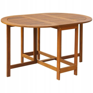 Záhradný stôl, stolík - Vidaxl Garden Table, 130 x 90 x 72 cm, Lite