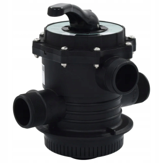 vidaXL Viaccestný ventil pre pieskový filter ABS, 1,5" 6-cestný