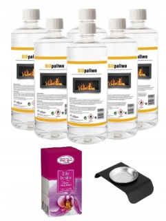 6L Sada biopalív + kontajner + orchida olej