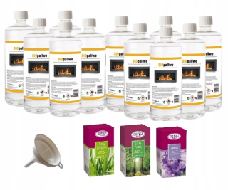 Bioetanol 11L + Aroma Biopalel Set 3 oleje