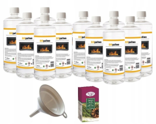 Bioetanol bioetanol bioetanolový set + borovicový olej