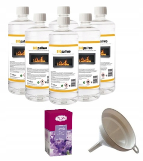 Bioetanol 6L Biopalel Set + levanduľový olej