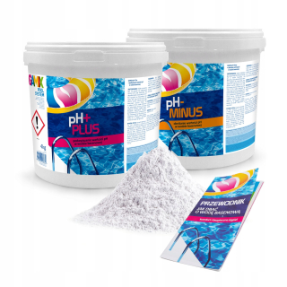Bazénová chémia - PH SET-4,5 kg a pH+4KG GAMIX Pool Chemistry