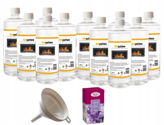 Bioetanol bioetanol biopalivá sada + levanduľový olej