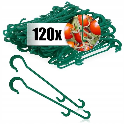 ŠTYRI 120X SVIERKY NA RAJČINY A ŠPÍNACIE POMÔCKY NA UPEVNENIE