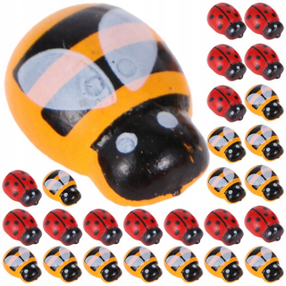 Dekorácia do záhrady - 200 kusov v tvare malých včiel remeselných remeselných ladybug