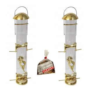2x podávač vtákov. Tuba visí retro set.