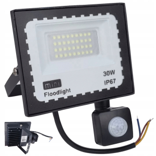 Záhradné halogény - 30 W halogénové LED železo