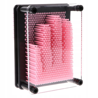 Dekorácia do záhrady - 3D obrazový kadník Pin Art Form