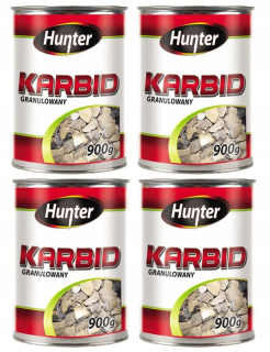 Repelent, plašič pre zvieratá - 4x Karbid 0,9 na móloch bojuje s krtím karbit = 3,6 kg