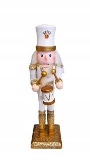 Vianočná postava drevená linecracker xvi