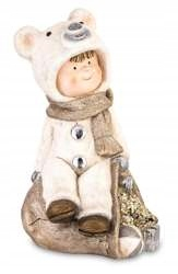 Figurínové dieťa vo výške kostýmov medvedíka 42 cm