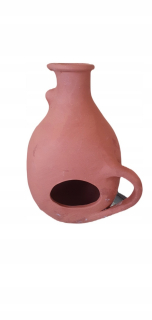 Dekorácia do záhrady - Clay Jug Drum for Birds Decotion