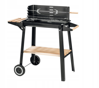 Gril na drevené uhlie - Gril na grillestérii GGW 84 B1 kolesá