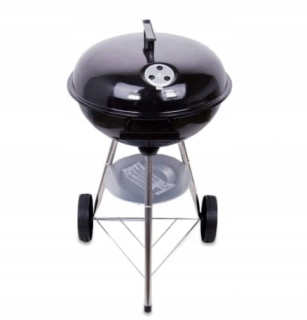 Gril na drevené uhlie - Okrúhly sférický gril 43,5 cm mg domov Magda Gessler