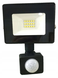 Záhradné halogény - HALOGÉN, SVETLO, LED LAMPA 10W, SNÍMAČ POHYBU