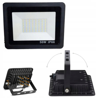 Záhradné halogény - Halogén 50W Slim LED veľtrh