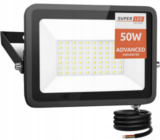 Záhradné halogény - Halogénové LED reflektor 50 W IP65 Slim Premium Superle