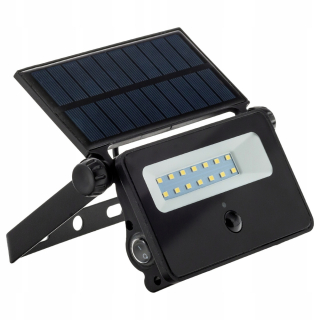 Záhradné halogény - Halogénová lampa SOLAR FLOODLIGHT BEZDRÔTOVÝ LED snímač pohybu za súmraku