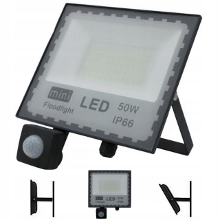 Záhradné halogény - Studený biely halogén 5000 lm 50 W
