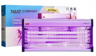 Repelent, plašič pre zvieratá - Insekticídna lampa pre hmyz proti komárom muchy 300 m2 60W