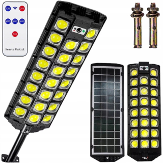 Uličná lampa - SOLÁRNE LED LAMPA SNÍMAČ POHYBU SÚMRAK + DIAĽK