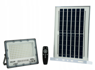 Uličná lampa - LED solárna lampa halogén 400 W Pilot