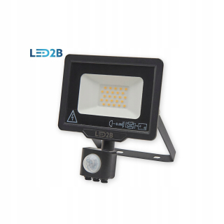 Záhradné halogény - Lampa LED LED 20W May Sensor