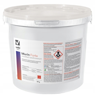 Repelent, plašič pre zvieratá - Murin Forte v parafínových kocky 5 kg