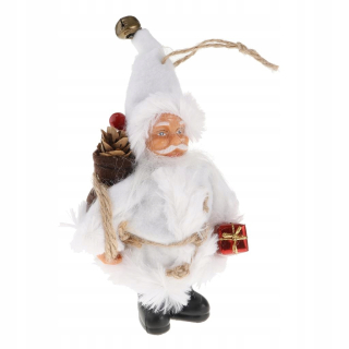 Dekorácia s oknom 18 cm/23 cm - biela,