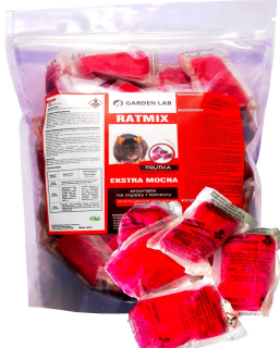 Repelent, plašič pre zvieratá - RatMix Najsilnejšie potkany s jedovatou myšou pre deratizáciu losos 3 kg