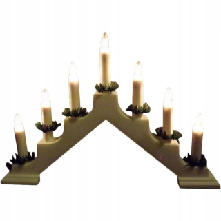 Advent Candlestick vianočná dekorácia