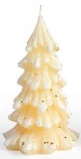 Sviečka vianočná figurína veľká parafín 10xH22cm KR