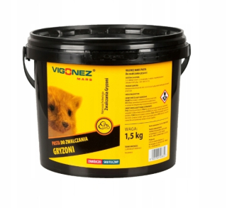 Repelent, plašič pre zvieratá - VIGONEZOVÁ PASTA NA HLADAČ 1,5 kg JED