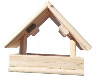 kŕmidlo pre vtáky, domček, búdka, kŕmidlo, 100% prírodné drevo, štýlové, krásne