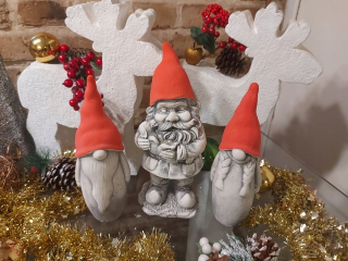 Dekorácia do záhrady - Skrzat Mikołaj Mikołaj z Gipsu Decor Dwarf 3d