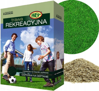 rekreačná tráva 1 kg menej kosenie